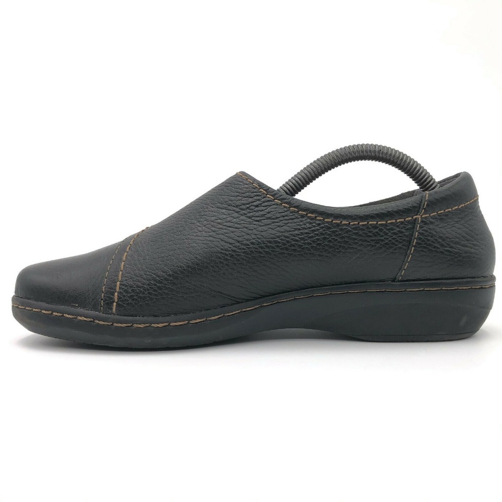 Clarks Collection Button Slip-On Flats Loafers - image 4
